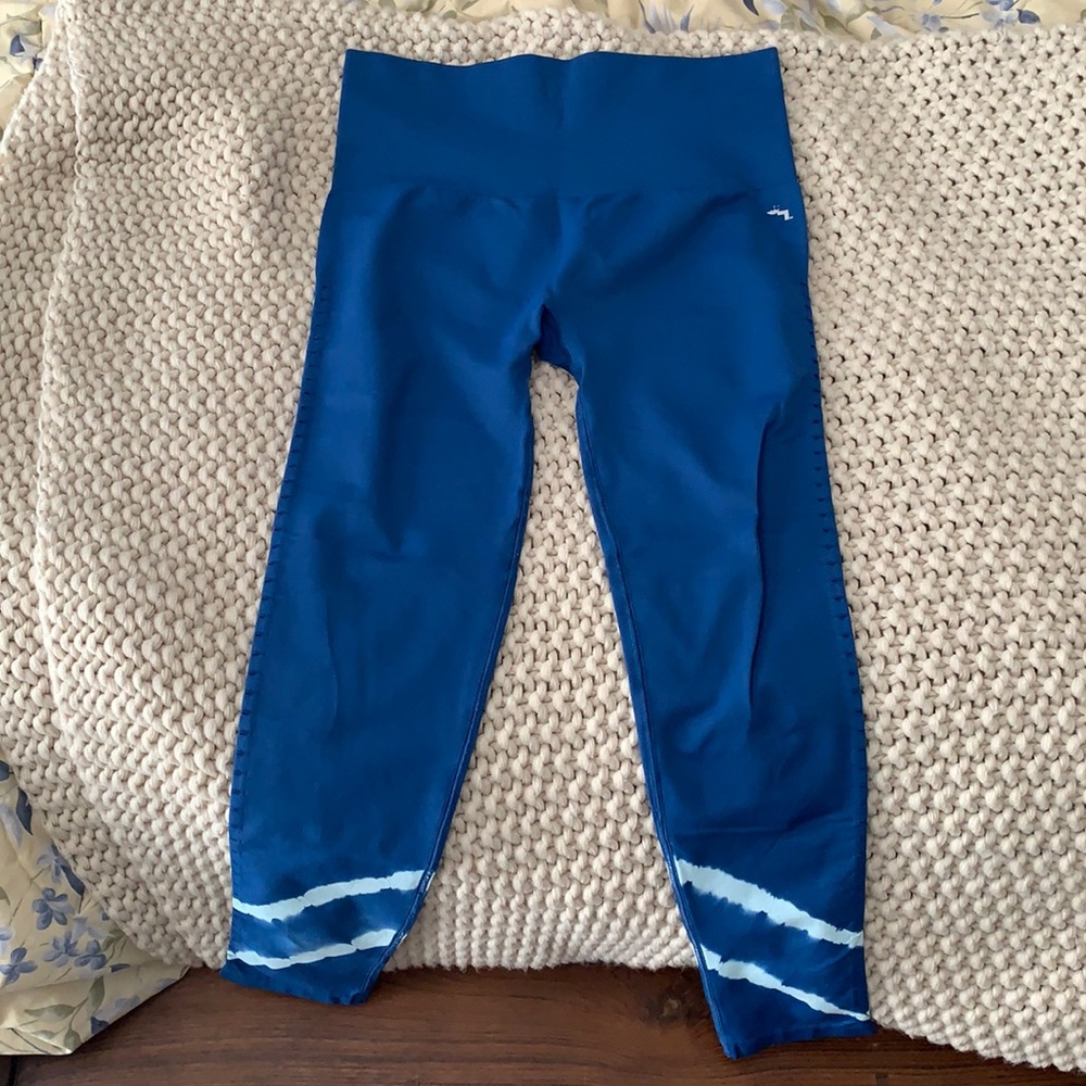 Target Joy Lab blue tie dye leggings size medium